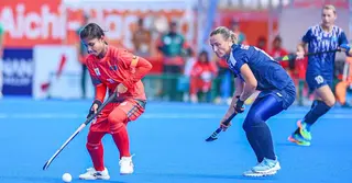 এশিয়ান গেমসে বাংলাদেশ নারী হকির প্রথম পয়েন্ট